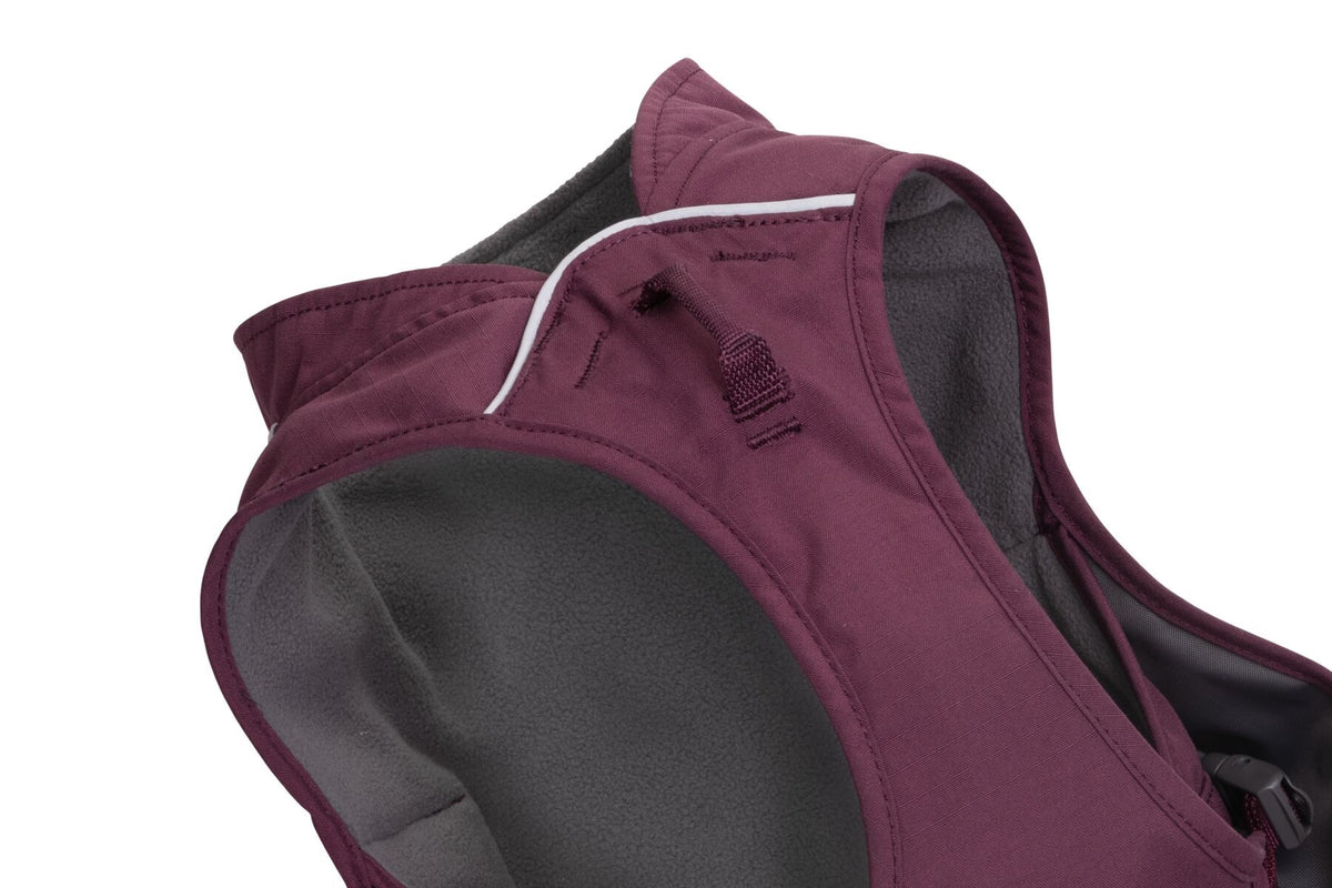 Ruffwear Overcoat Fuse Hundemantel mit Geschirr Purple Rain – Ansicht 4