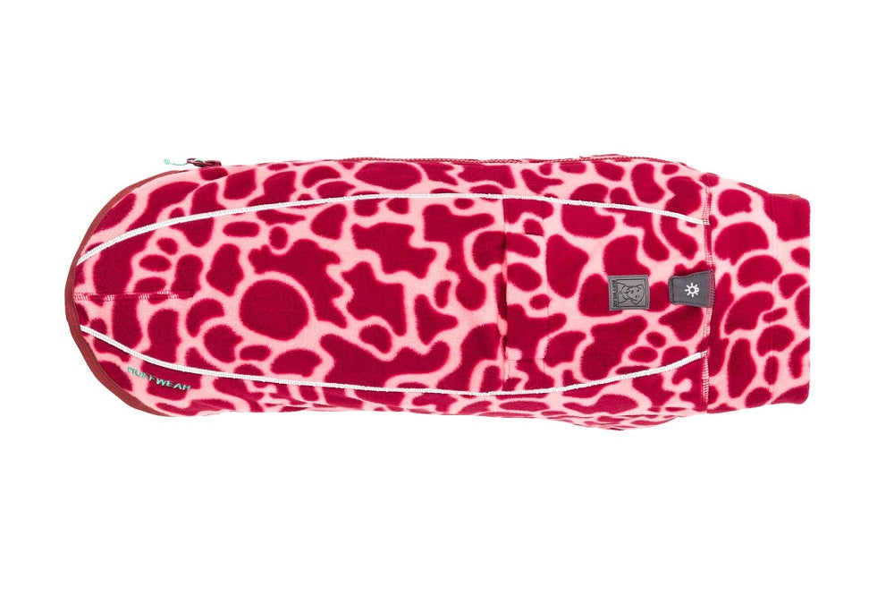 Ruffwear Climate Changer Fleecemantel Berry Lava – Ansicht 7