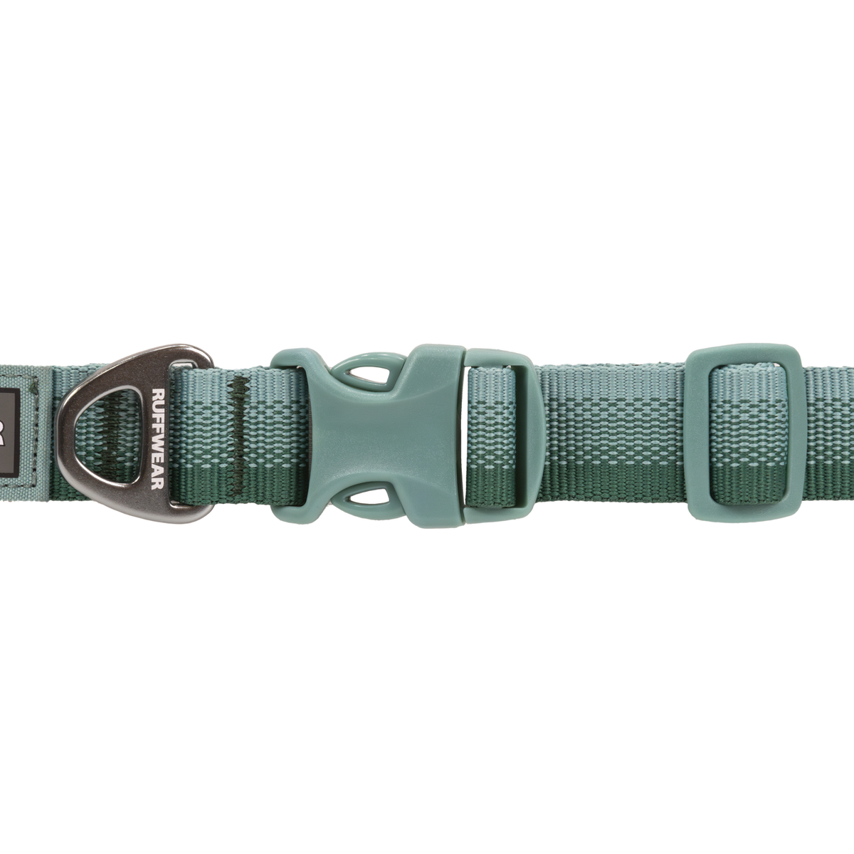 Ruffwear Front Range Halsband River Rock Green – Schnalle