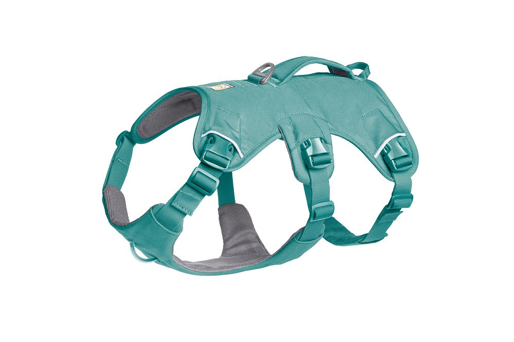 Ruffwear Web Master Hundegeschirr River Rock Green – Ansicht 2