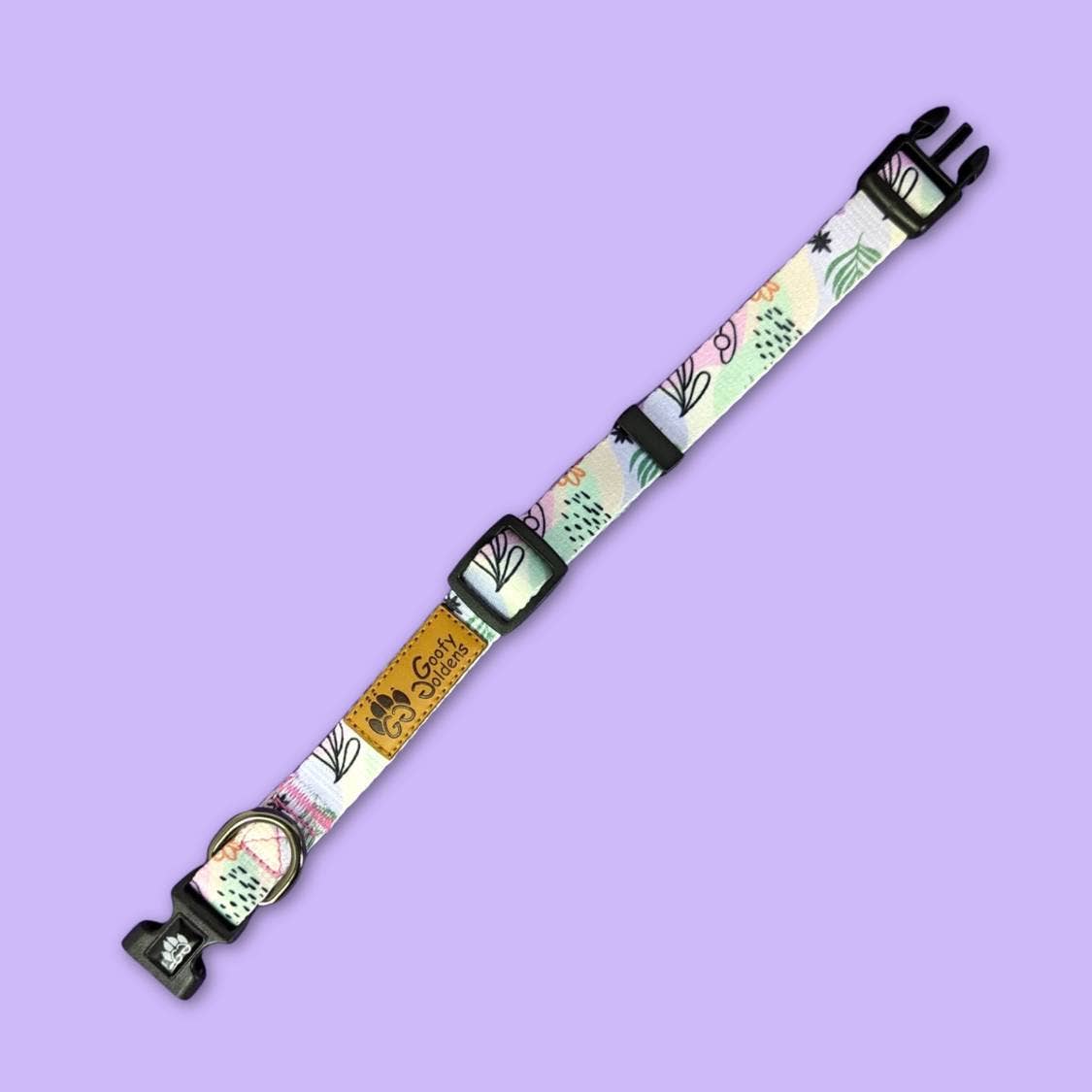 Hundehalsband Pastell von Goofy Goldens – Ansicht 5