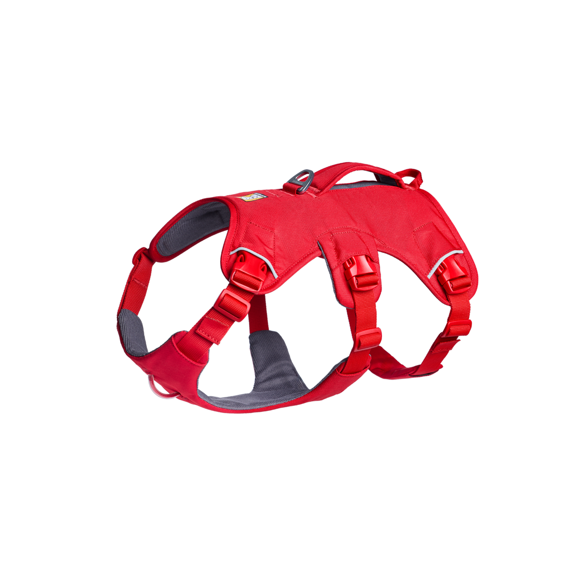 Ruffwear Web Master Geschirr Red Canyon – Seitenansicht