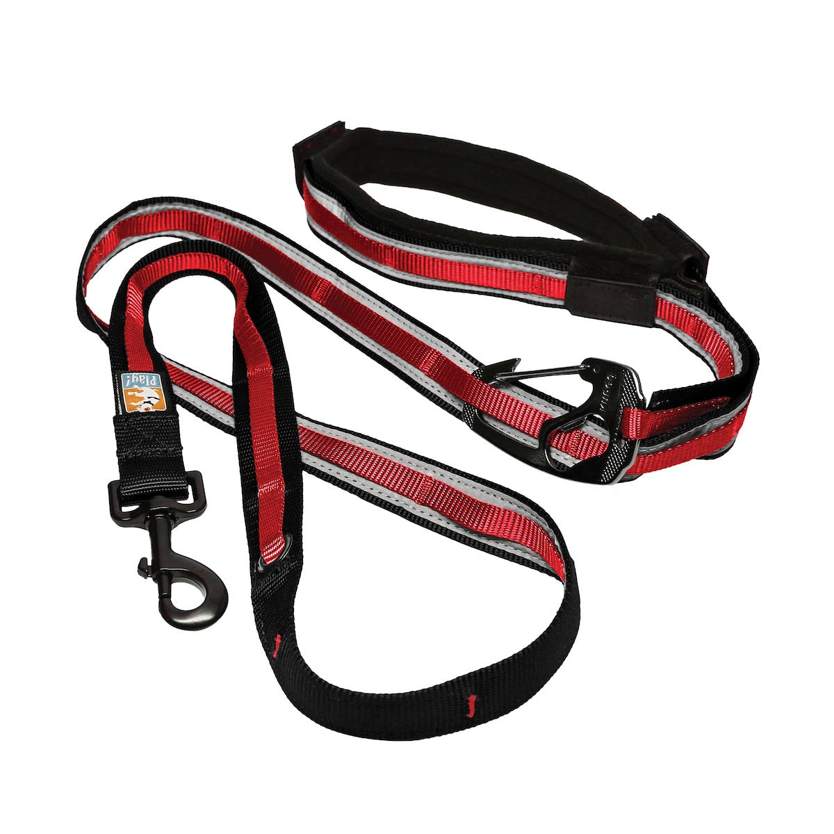Kurgo Quantum 6-in-1 Hundeleine in Rot