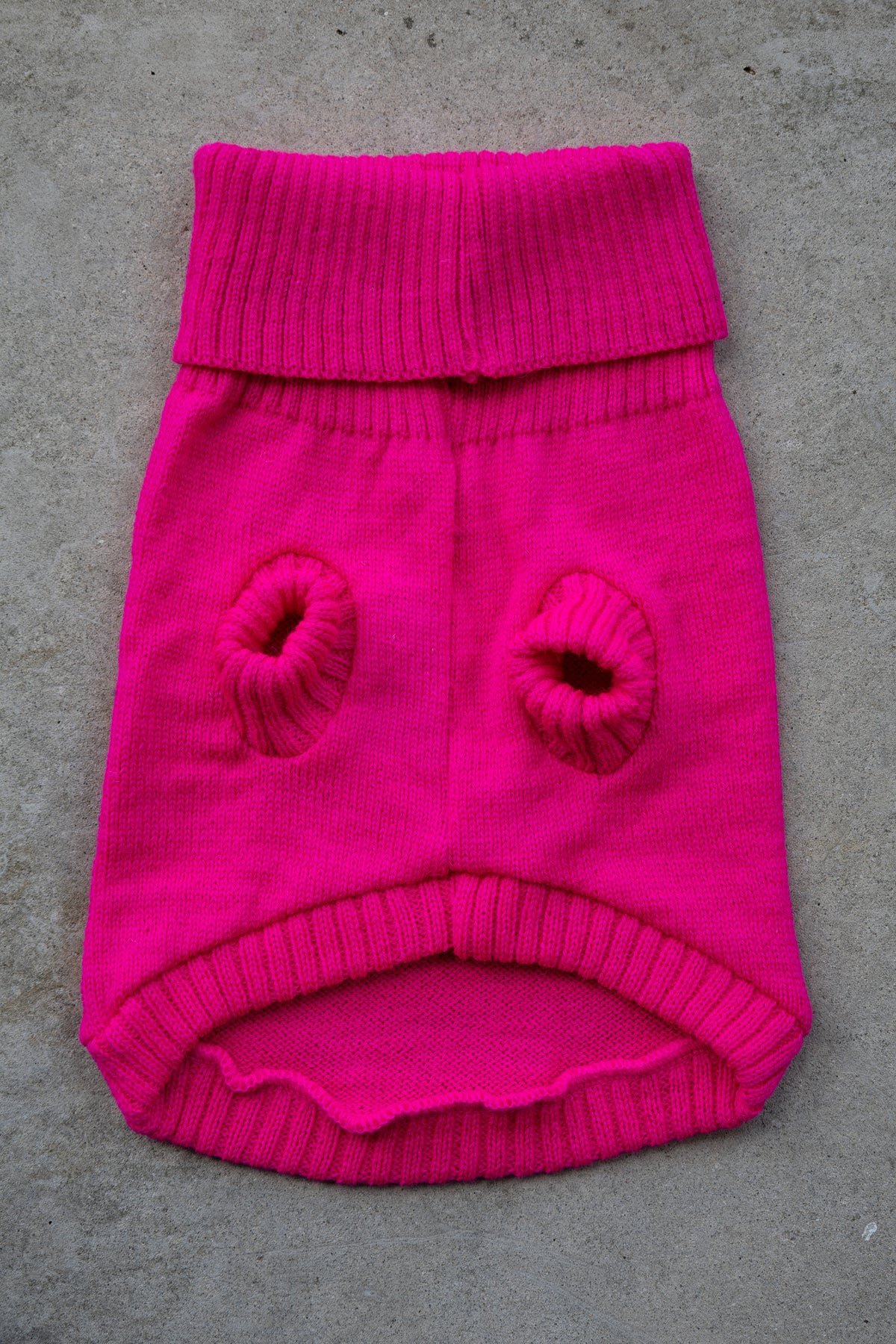 Hundepullover Britische Wolle - Fandango Pink