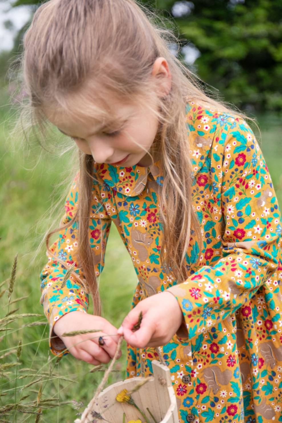 Frugi Kleid Herbstfreunde – Ansicht 3