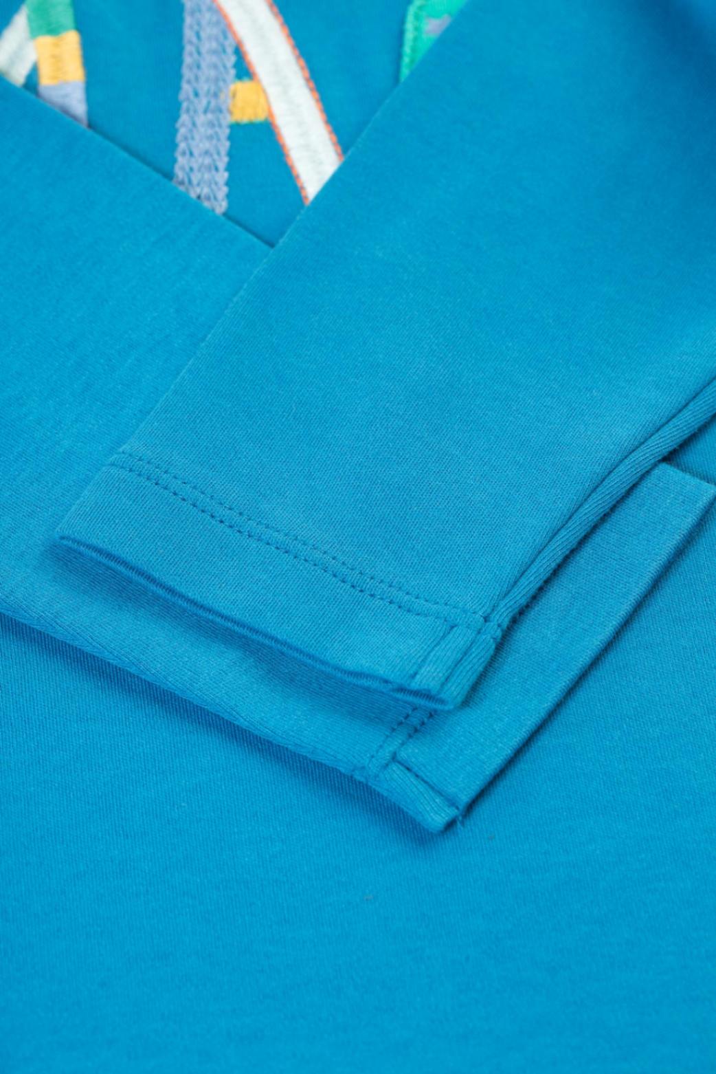 Frugi Bethany Langarmshirt Hellblau – Ansicht 4