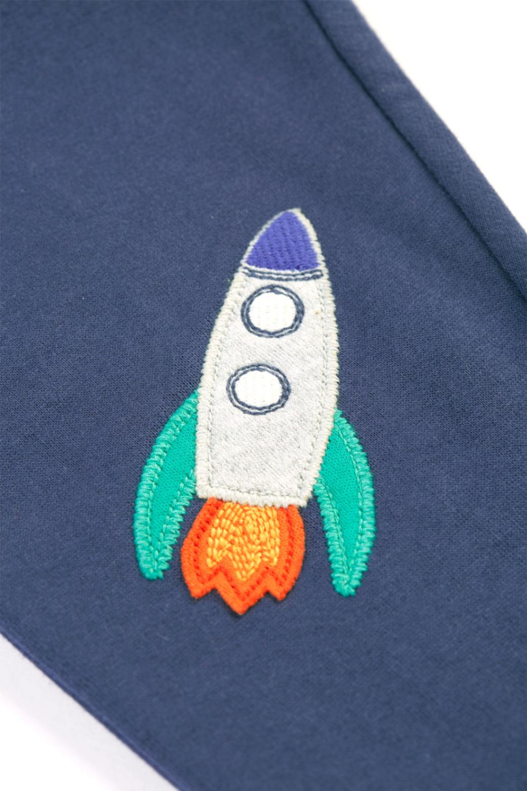 Frugi Jogginghose Navy Rakete – Ansicht 2