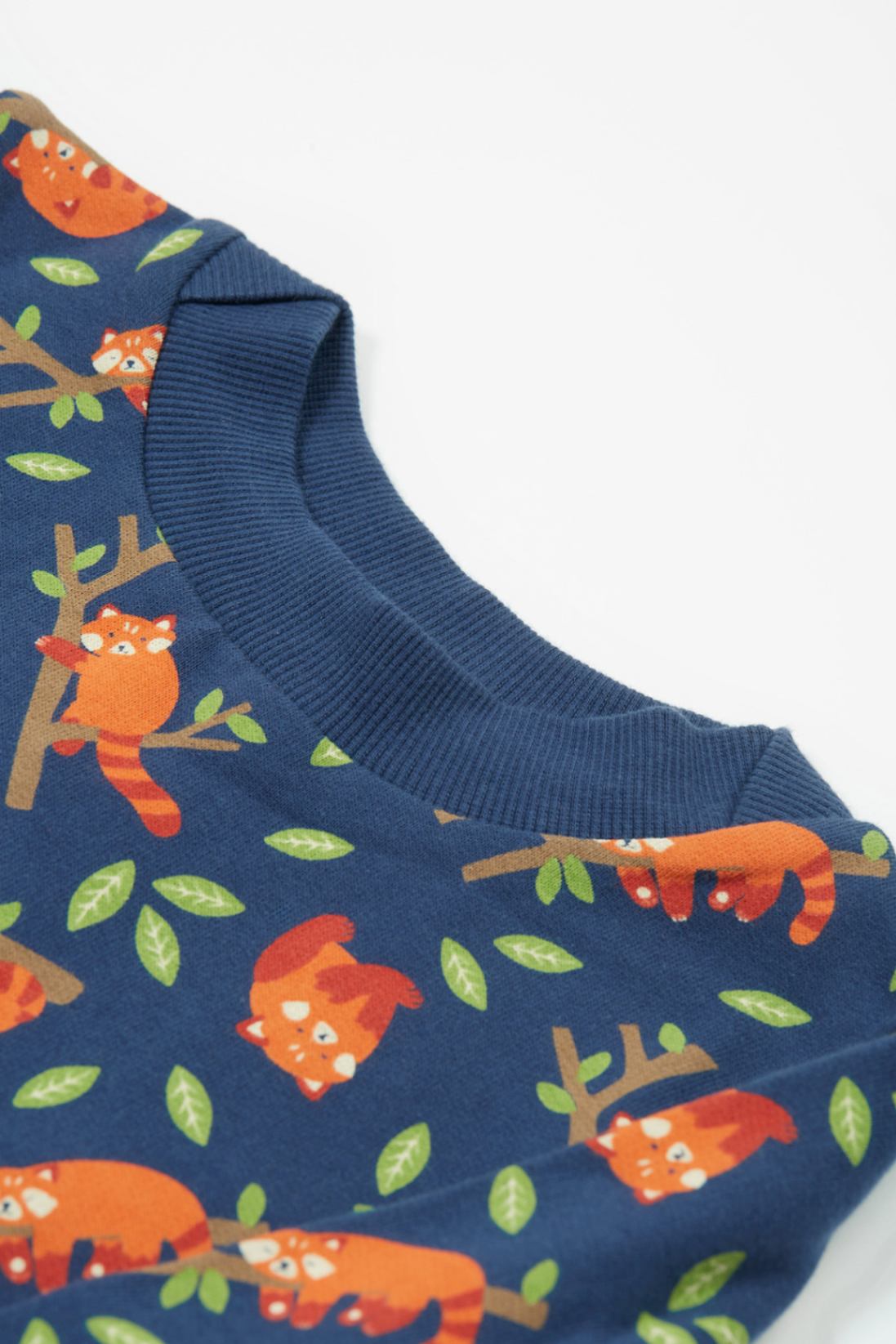Frugi Sweatshirt Navy Roter Panda – Ansicht 4