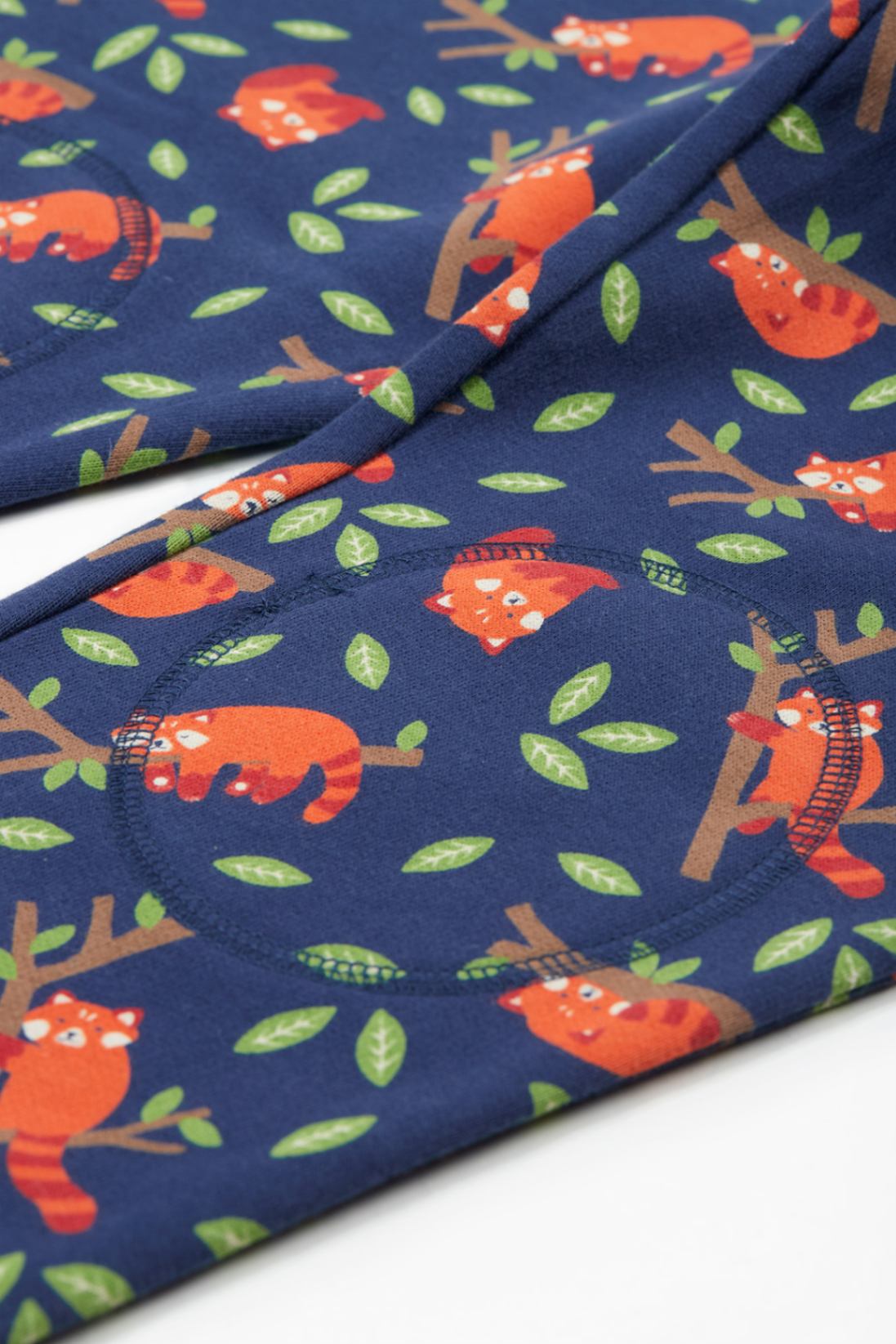 Frugi Jogginghose Navy Roter Panda – Ansicht 4