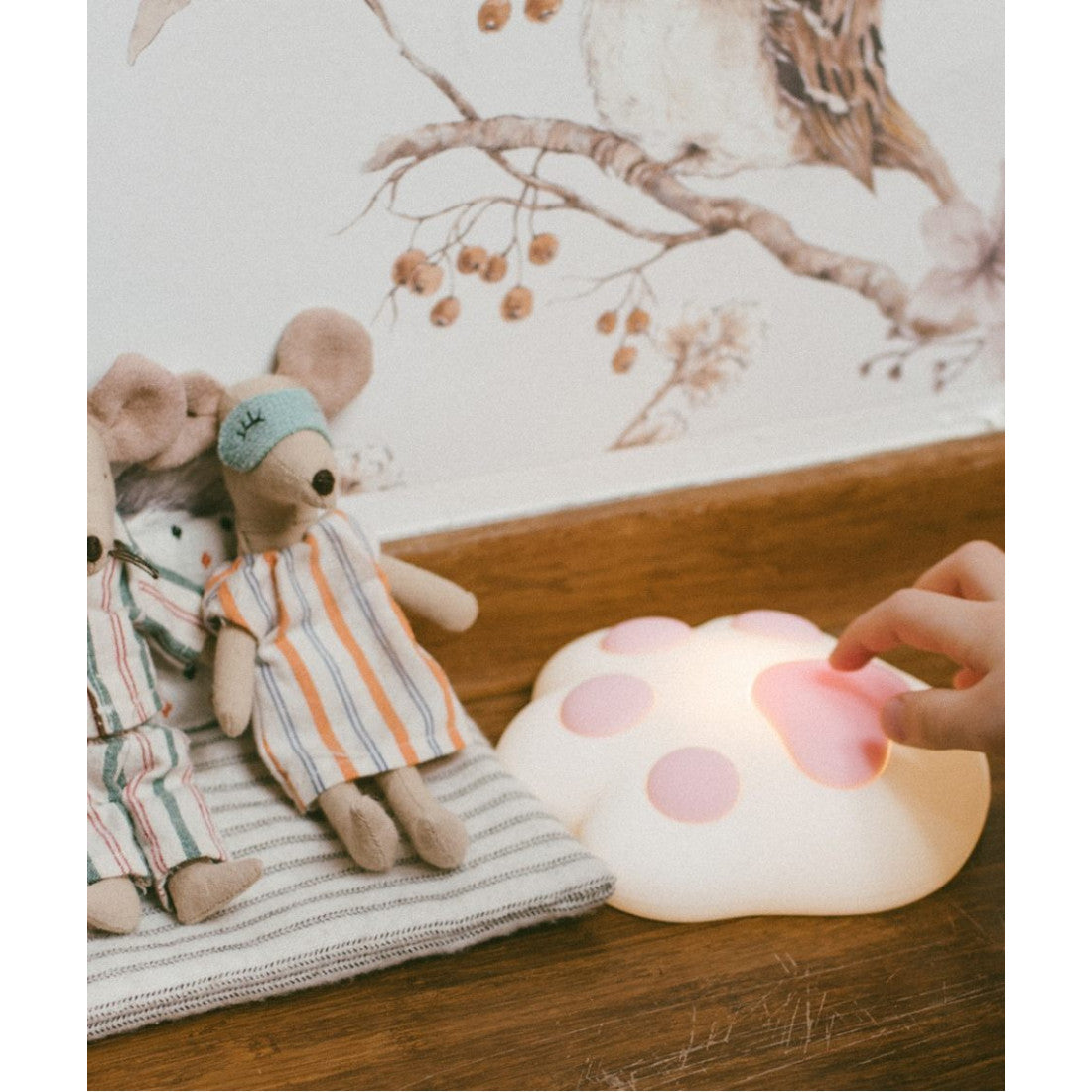 Silikonlampe Pfote Rosa – Ansicht 5