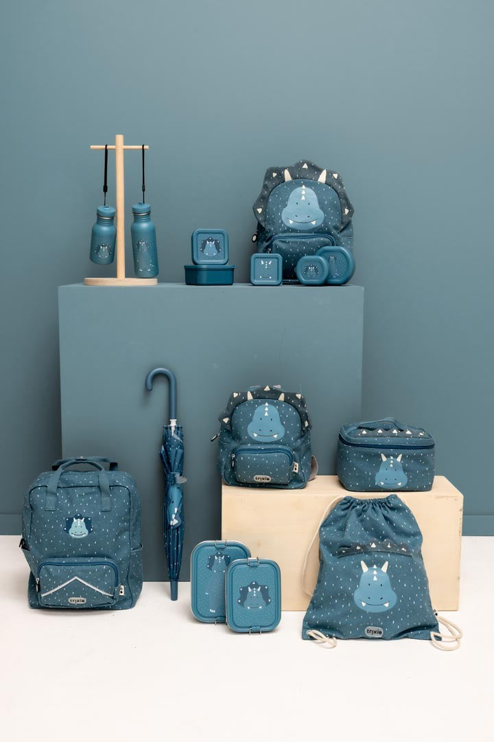Trixie Edelstahl-Trinkflasche 500 ml Mr. Triceratops in Blau