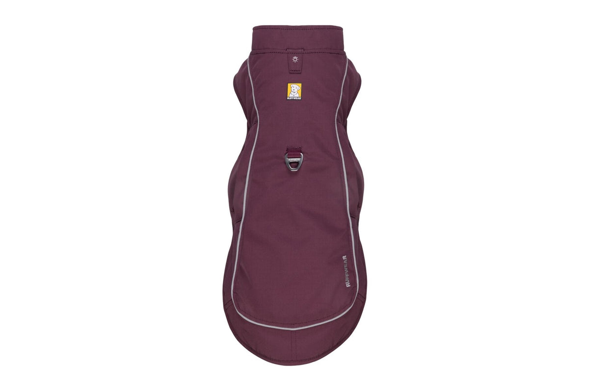 Ruffwear Overcoat Fuse Hundemantel mit Geschirr Purple Rain – Ansicht 3