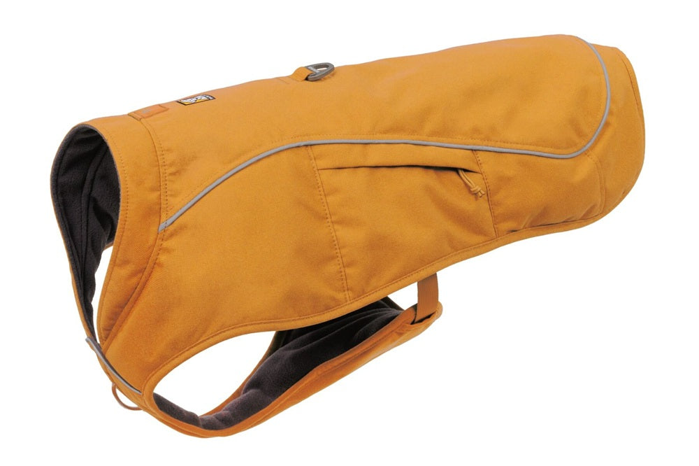 Ruffwear Overcoat Fuse Hundeweste mit Geschirr Brown Bear – Ansicht 2