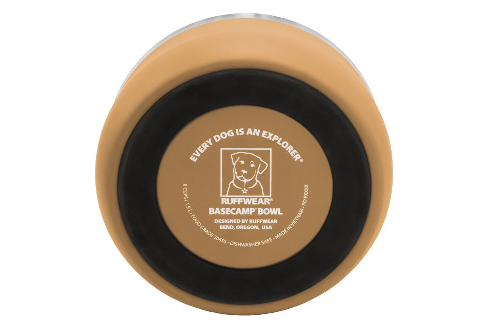 Ruffwear Basecamp Hundenapf Cattail Tan – Ansicht 2