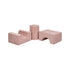 Spielset aus Schaumstoff 3-teilig - Powder Pink