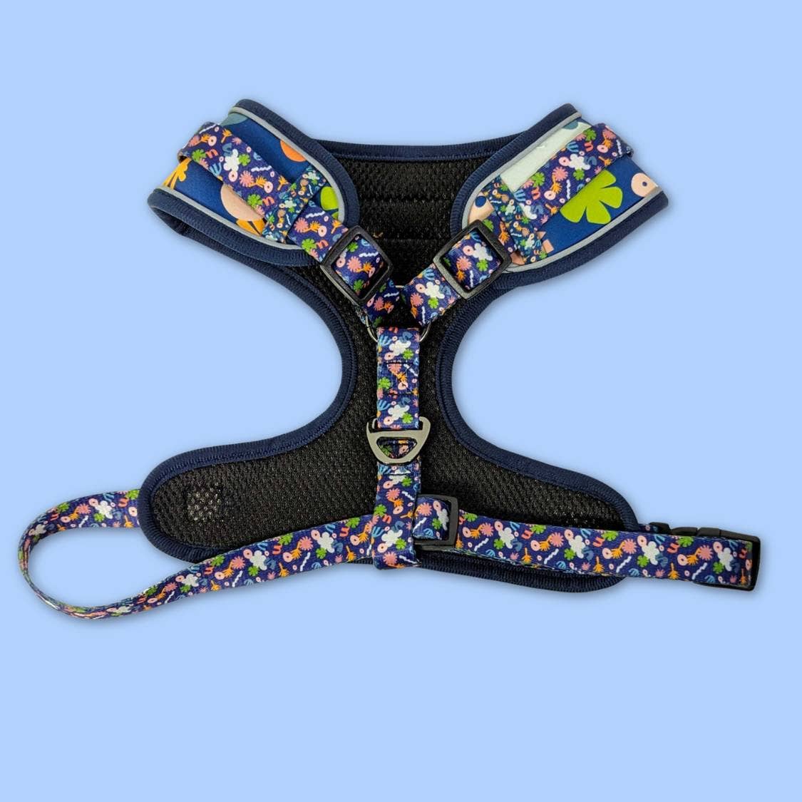 Hunde-Softgeschirr Deep Agua von Goofy Goldens – Ansicht 5
