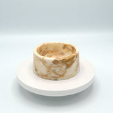 Hundenapf aus Marmor in Calacatta-Gold von Studio Animaux