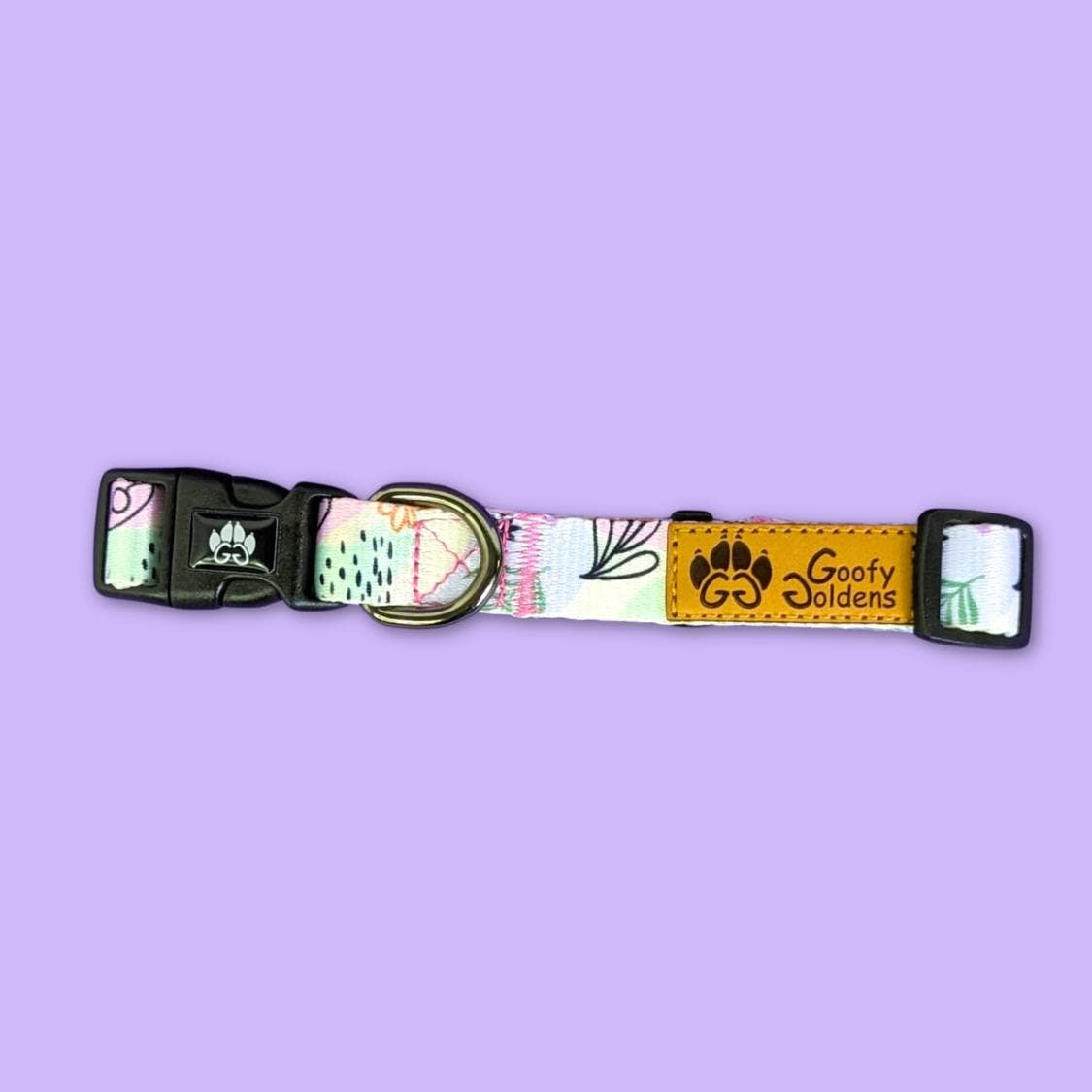 Hundehalsband Pastell von Goofy Goldens – Ansicht 7