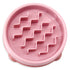 Outward Hound Fun Feeder Slo Bowl Wave Pink