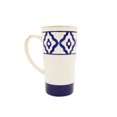 Große Teetasse Vizsla von Michael Platin Design, handbemalt mit Goldrand