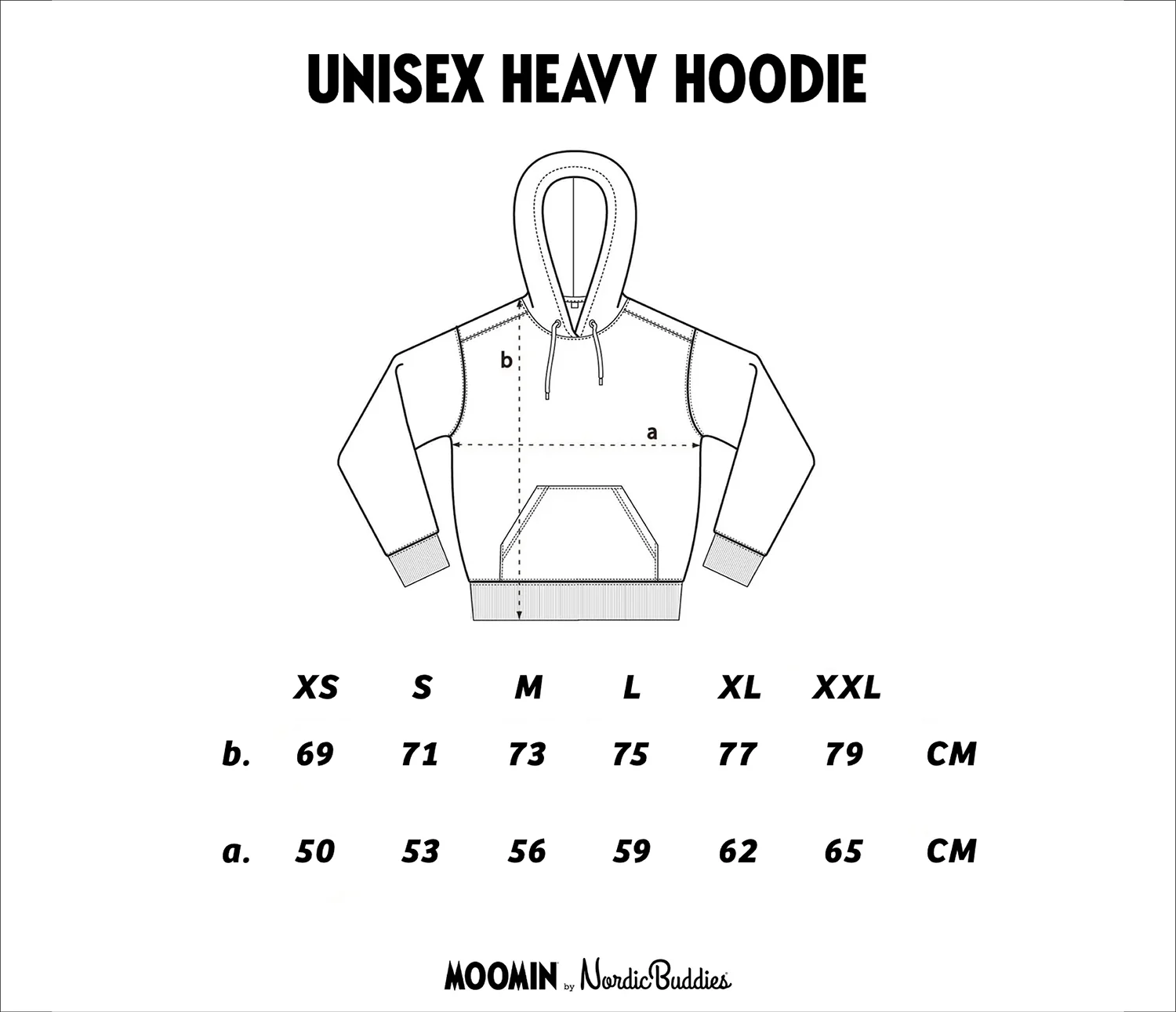 Hoodie Mumin Adventure - Hellrosa