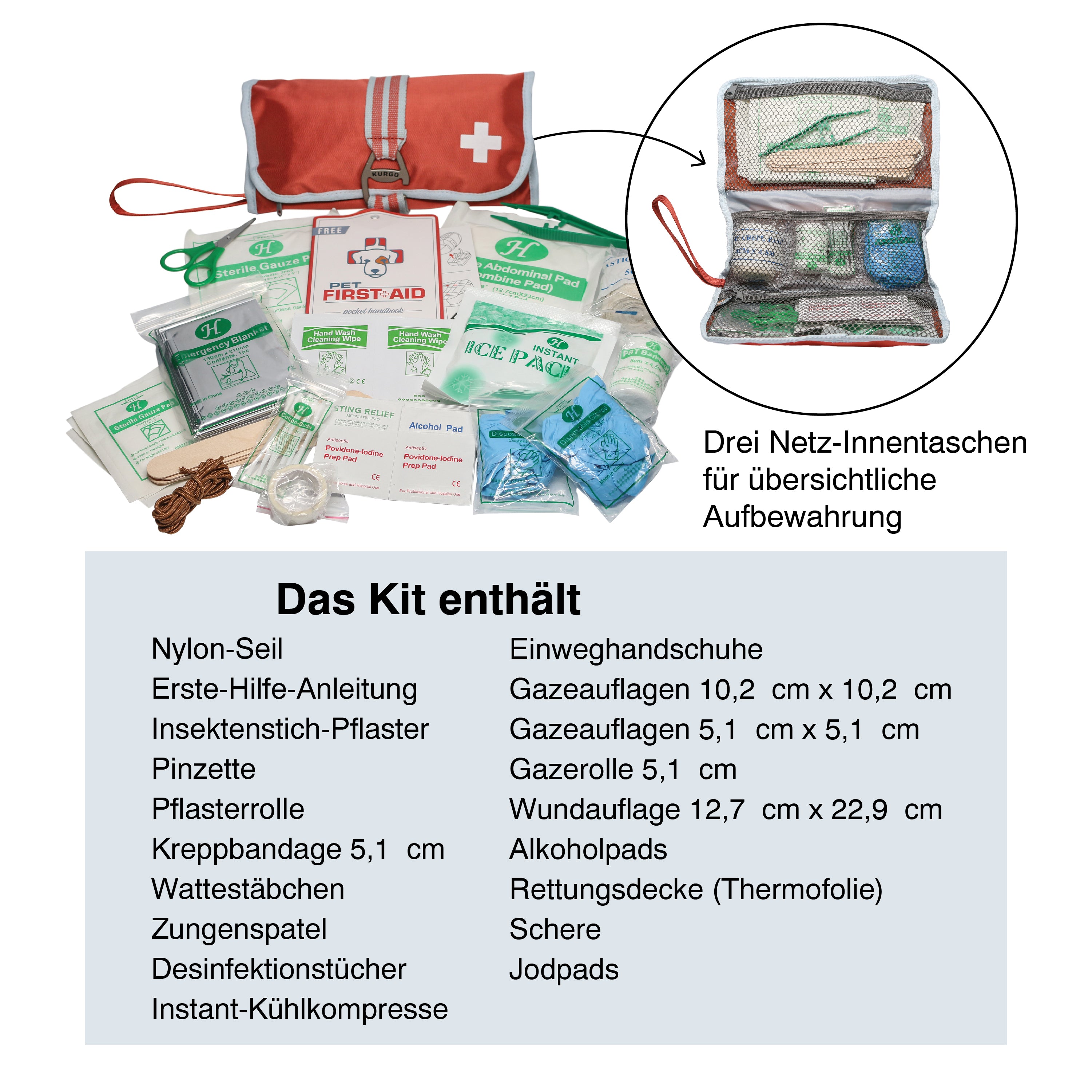 Erste-Hilfe-Kit von Kurgo