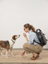 Lederrucksack GORDON in Schwarz