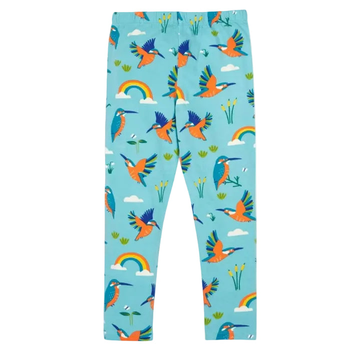 Frugi Libby Leggings mit Eisvogelmuster