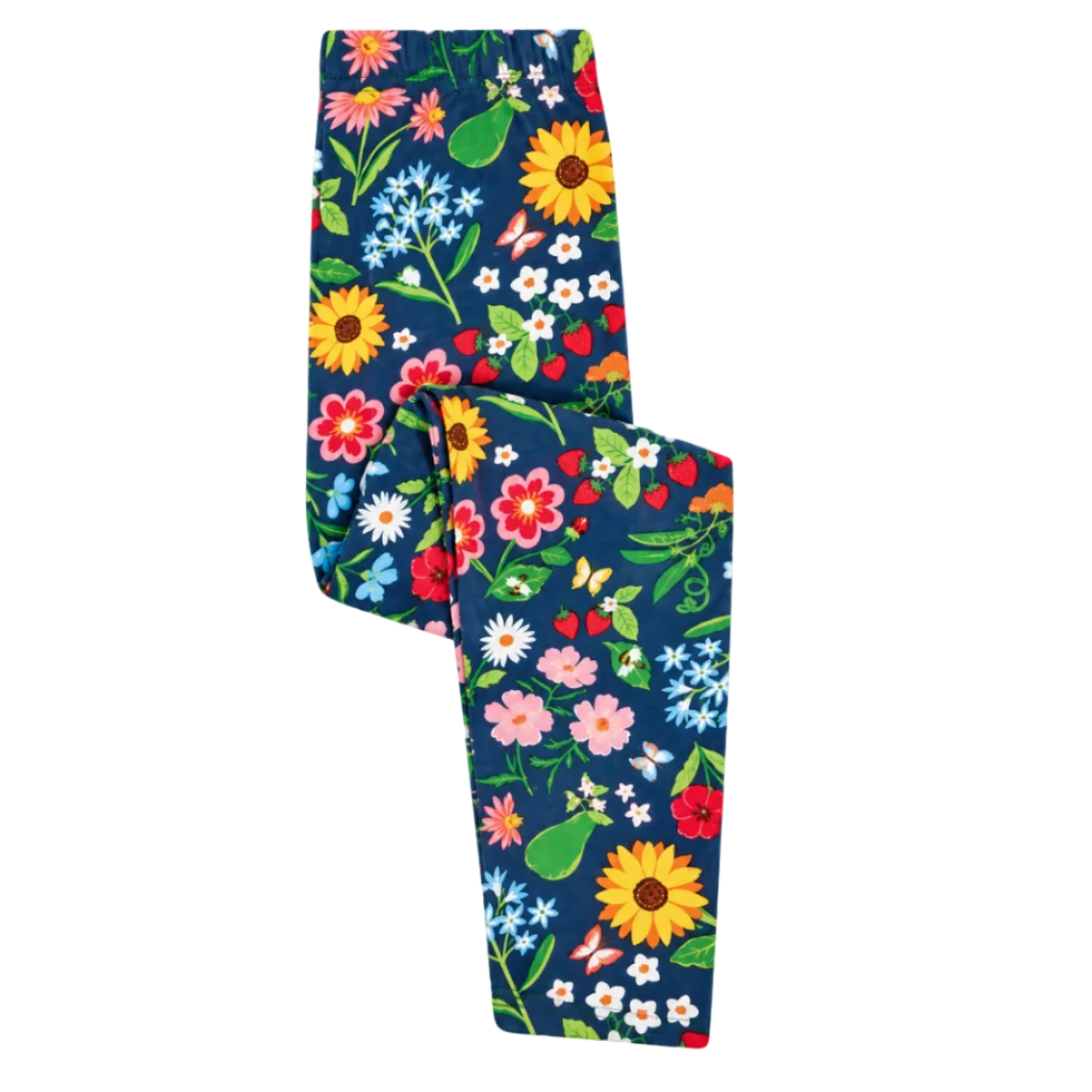 Frugi Libby Leggings mit Blumenmuster