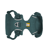 Ruffwear Front Range Flex Geschirr Deep Teal – von oben