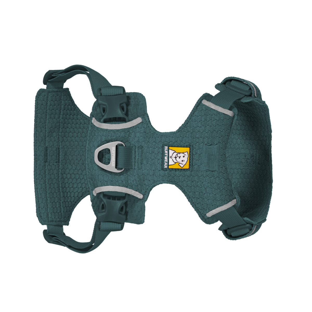 Ruffwear Front Range Flex Geschirr Deep Teal – von oben