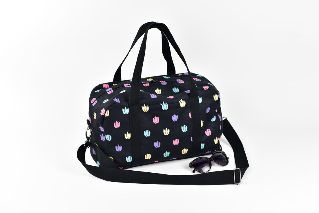 Reisetasche Tulpen in Bunt