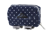DOOG Kotbeutelspender Stella Navy mit Polka Dots