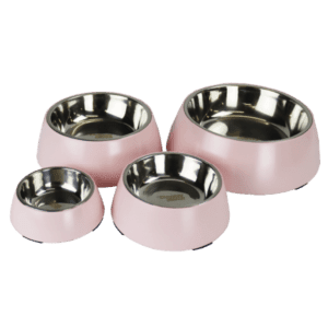 DoggyBowl Metallic Hundenapf Rosa