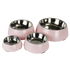 DoggyBowl Metallic Hundenapf Rosa
