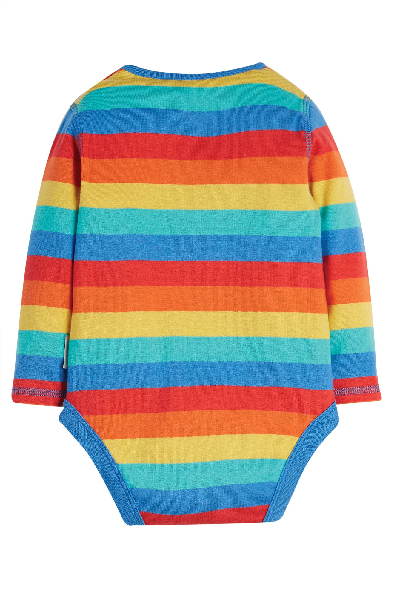 Body mit Regenbogen-Streifen von Frugi