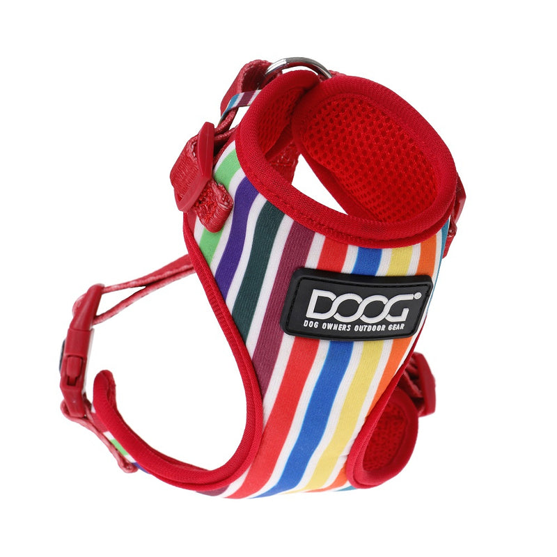 DOOG Neoflex Hundegeschirr Scooby Multicolor gestreift