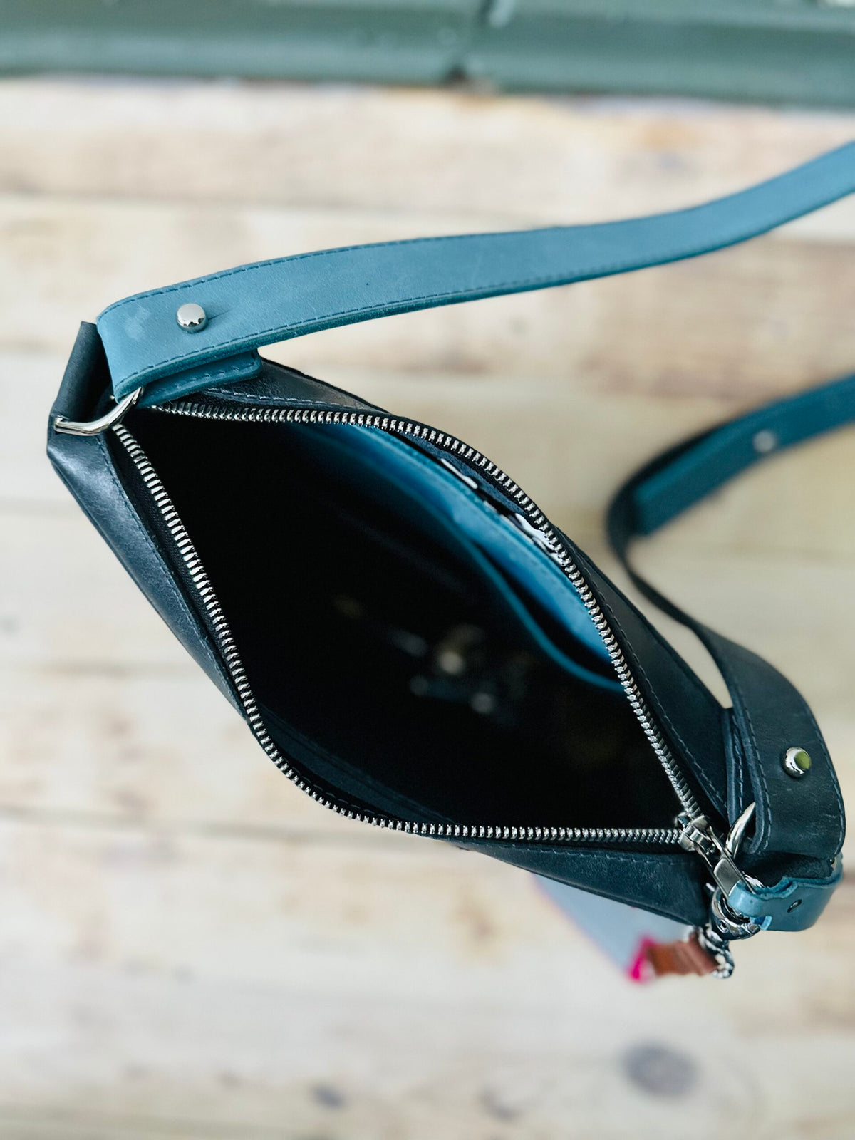Crossbody Ledertasche TOURIST – Ansicht 6