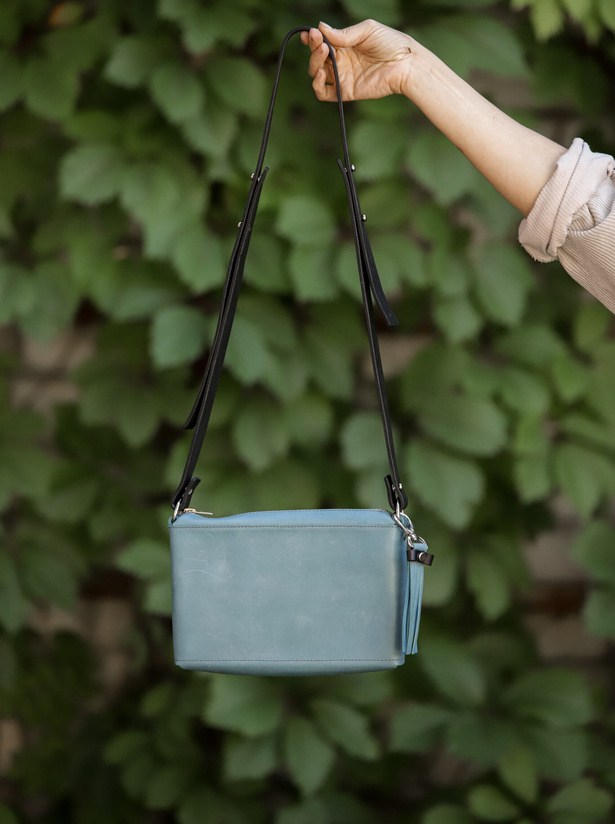 Crossbody Ledertasche TOURIST