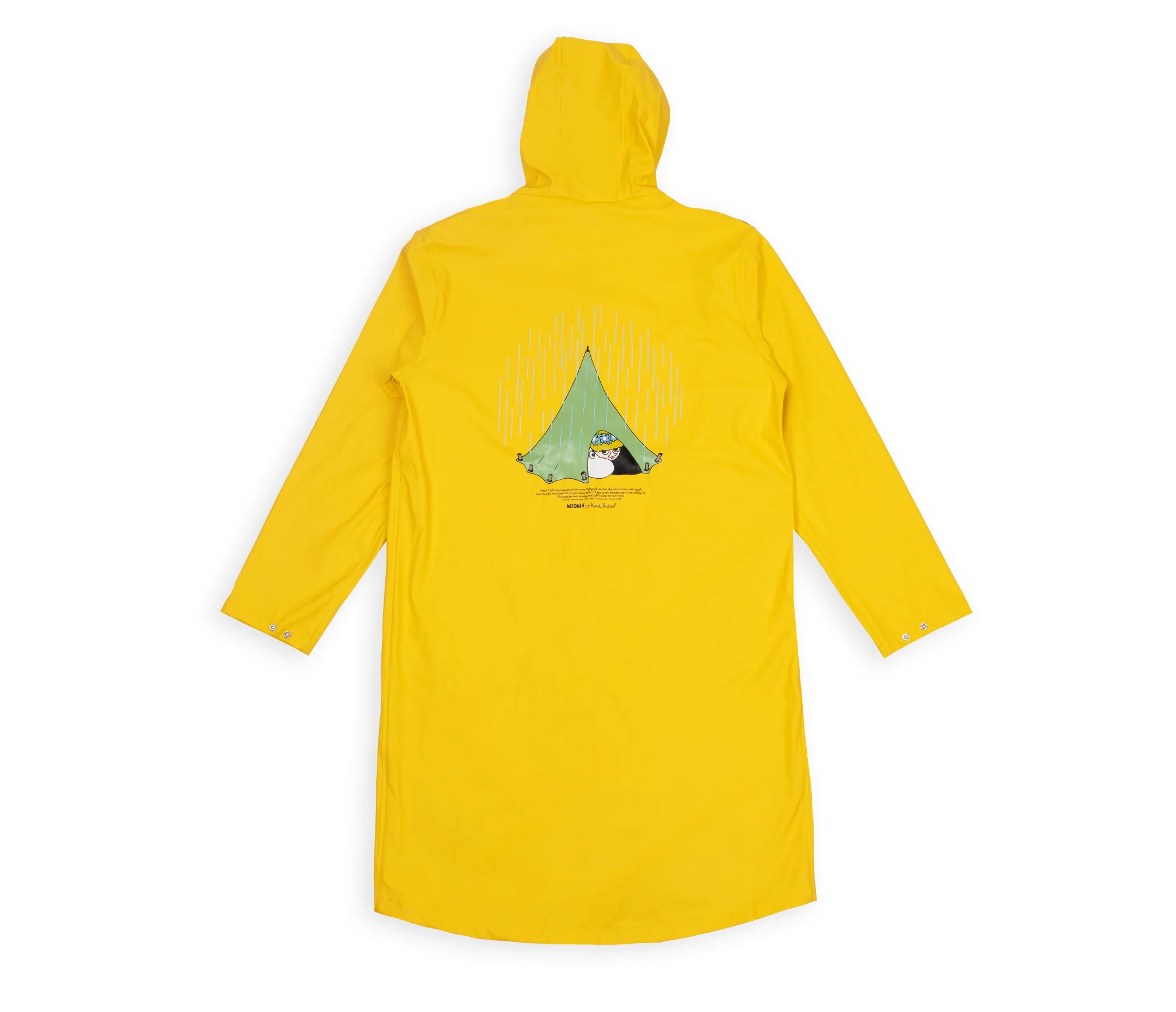 Regenjacke Mumin Adventure - Gelb