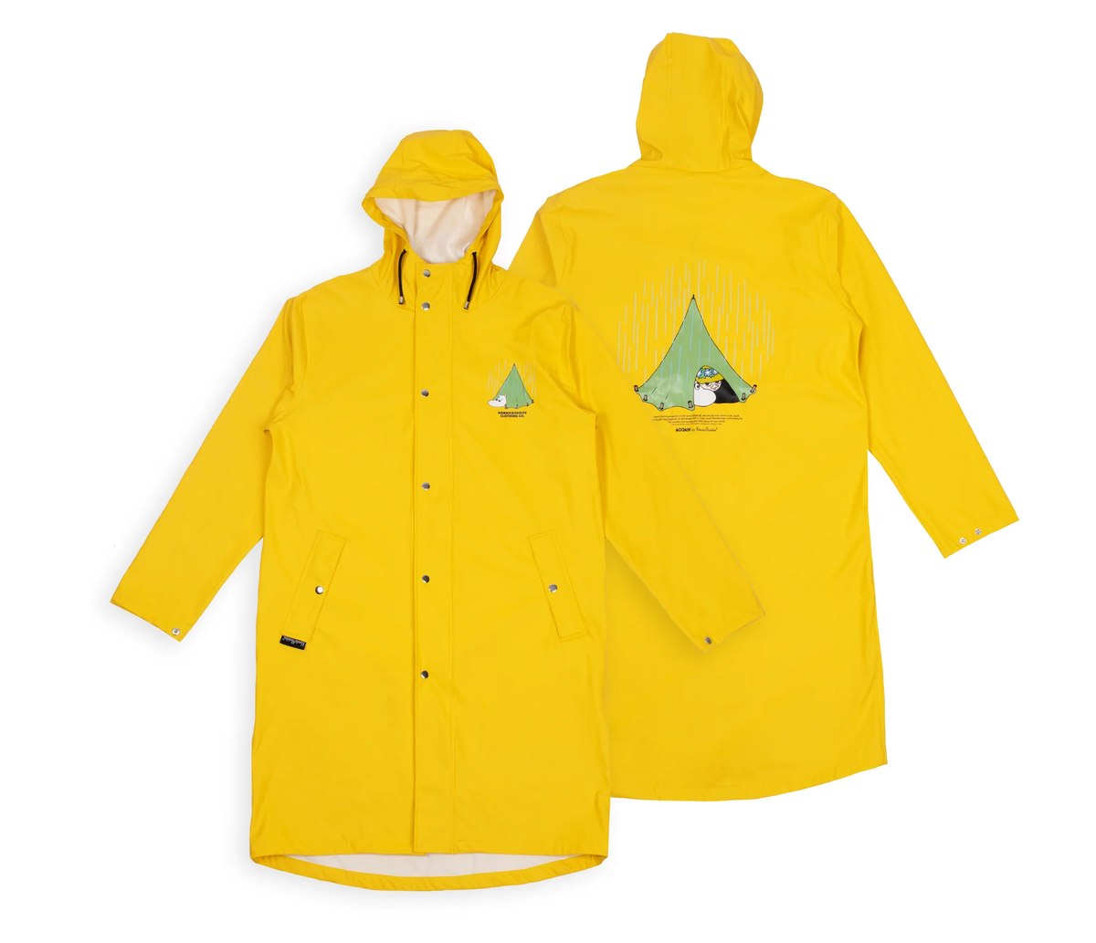 Mumin Regenjacke Gelb