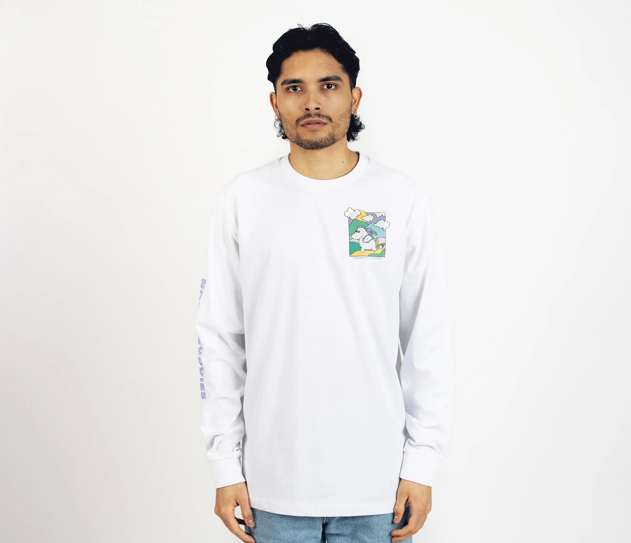 Longsleeve Shirt Mumin Adventure - Weiß