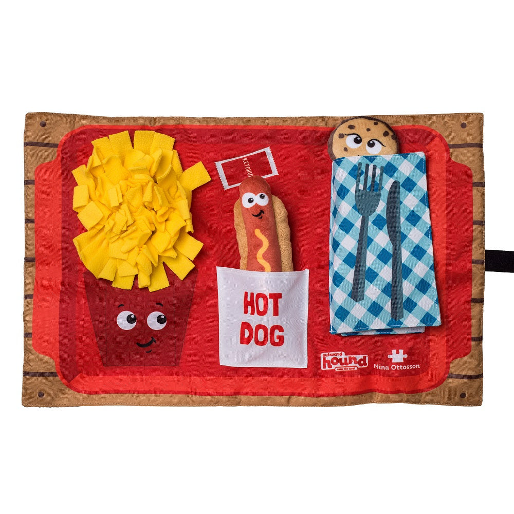 Nina Ottosson Activity Matz Fast Food Fun Schnüffelmatte