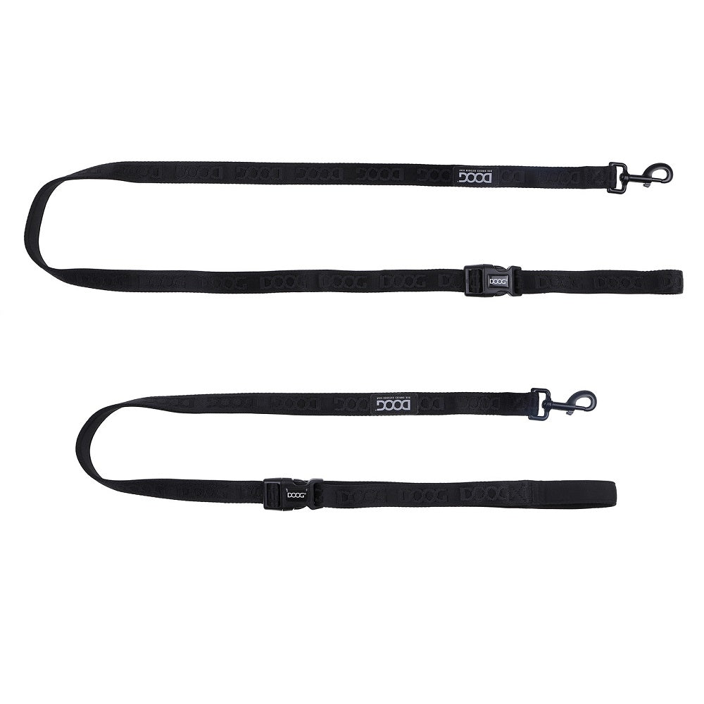 DOOG Neosport Clip-It Hundeleine - Schwarz