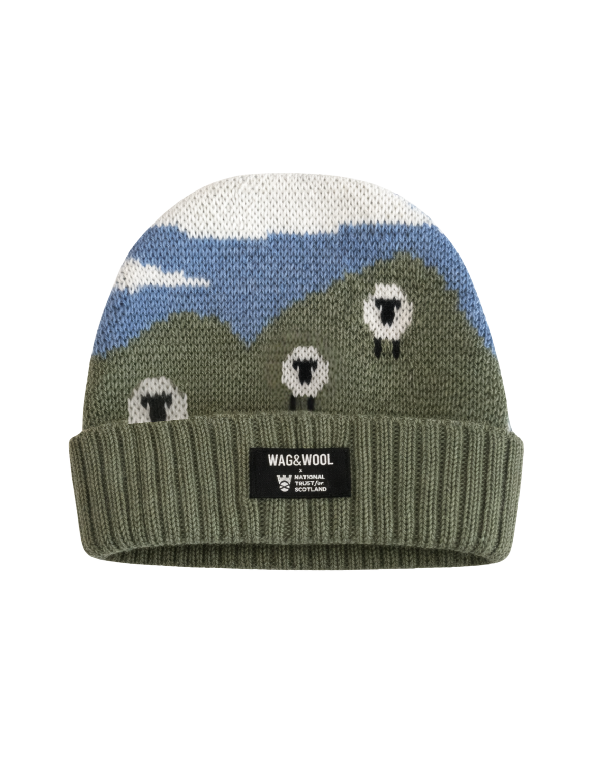 Beanie Blackface Sheep aus britischer Wolle