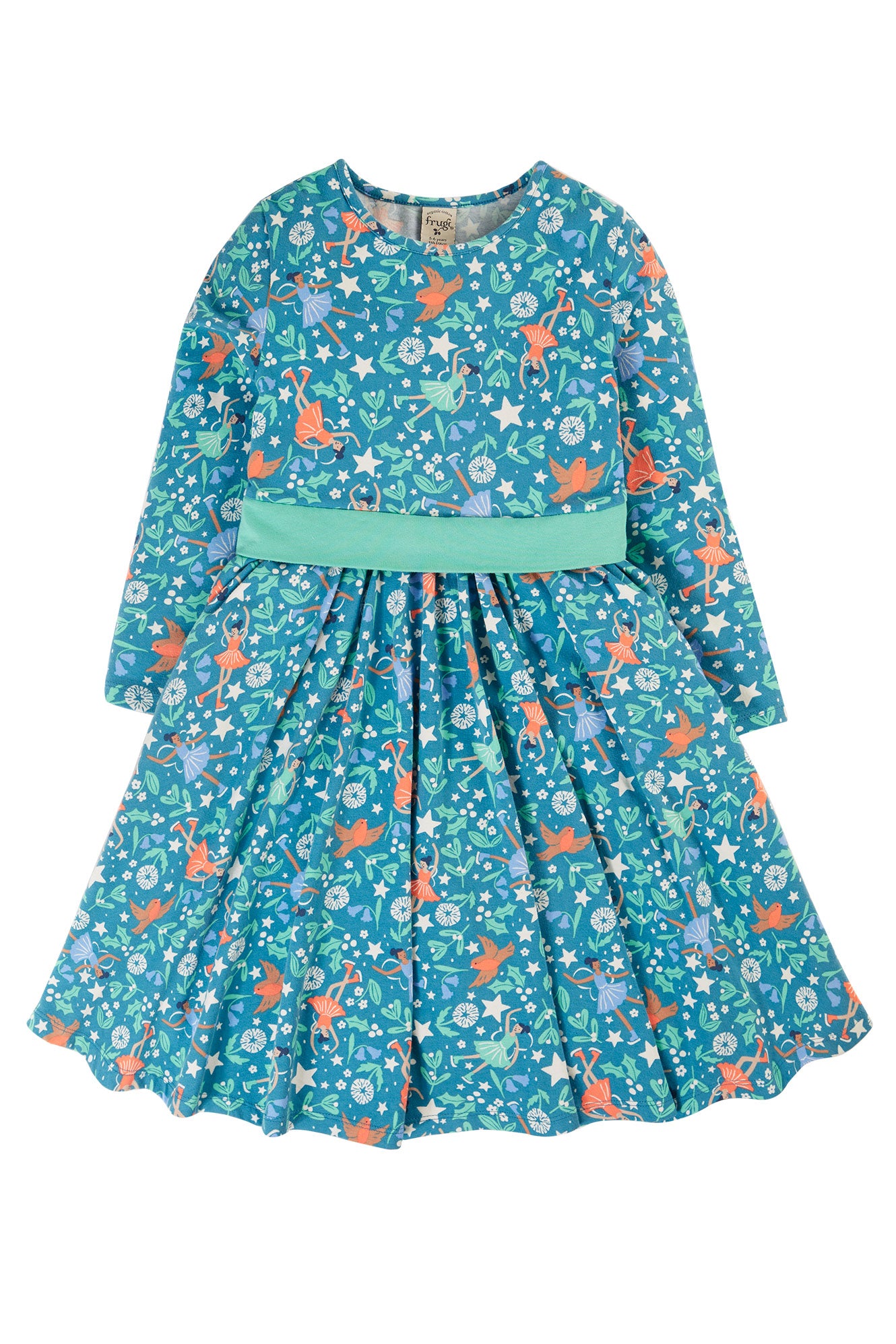 Kleid von Frugi mit Feen-Muster