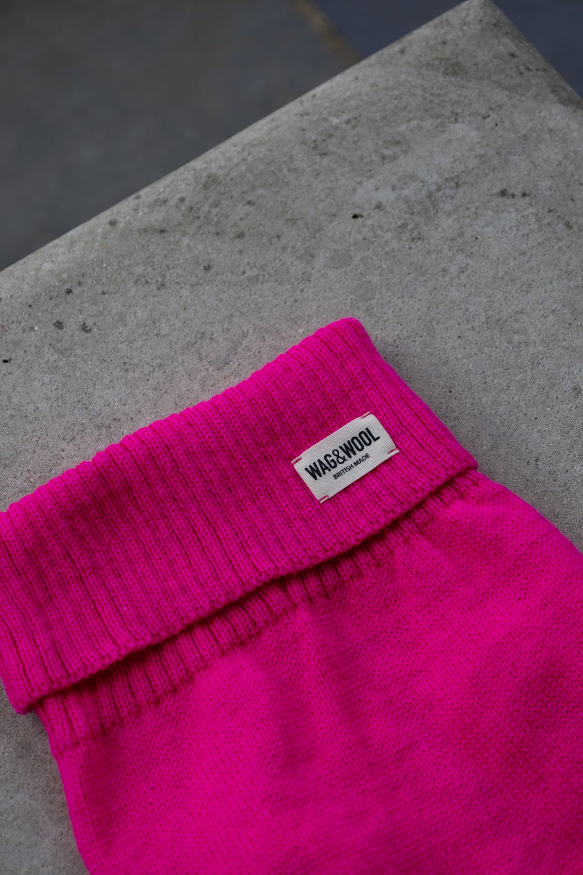 Hundepullover Britische Wolle - Fandango Pink