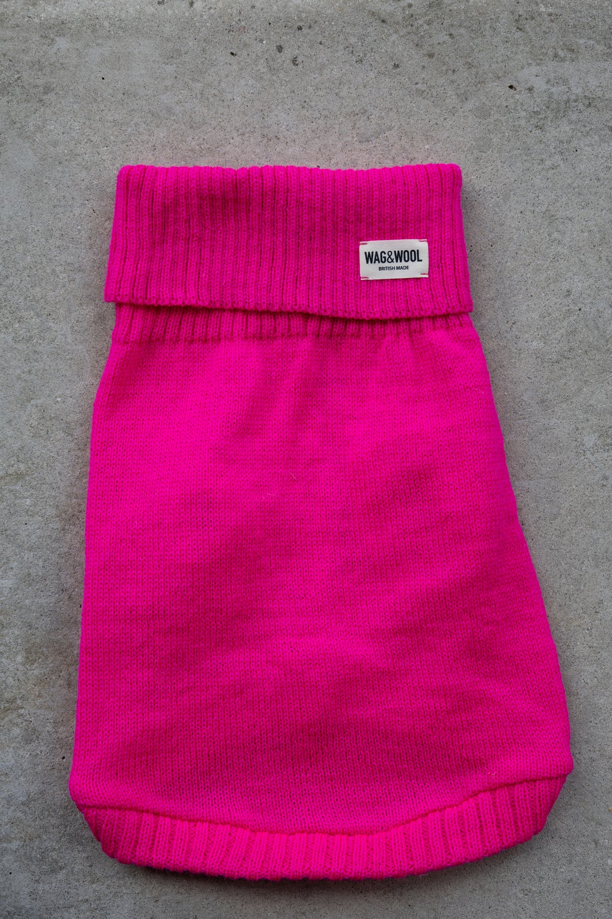 Hundepullover Britische Wolle - Fandango Pink