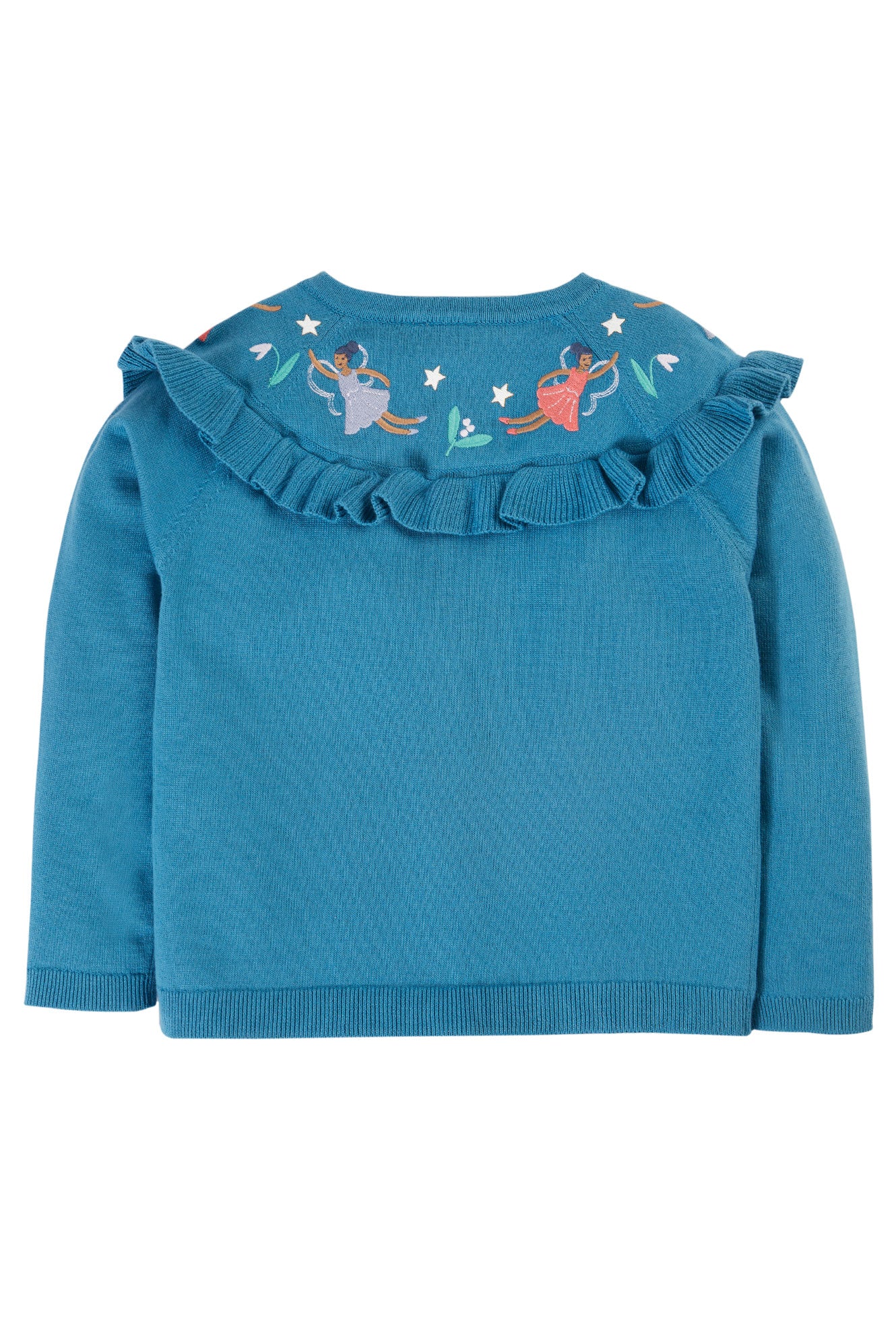 Strickjacke mit Feen von Frugi