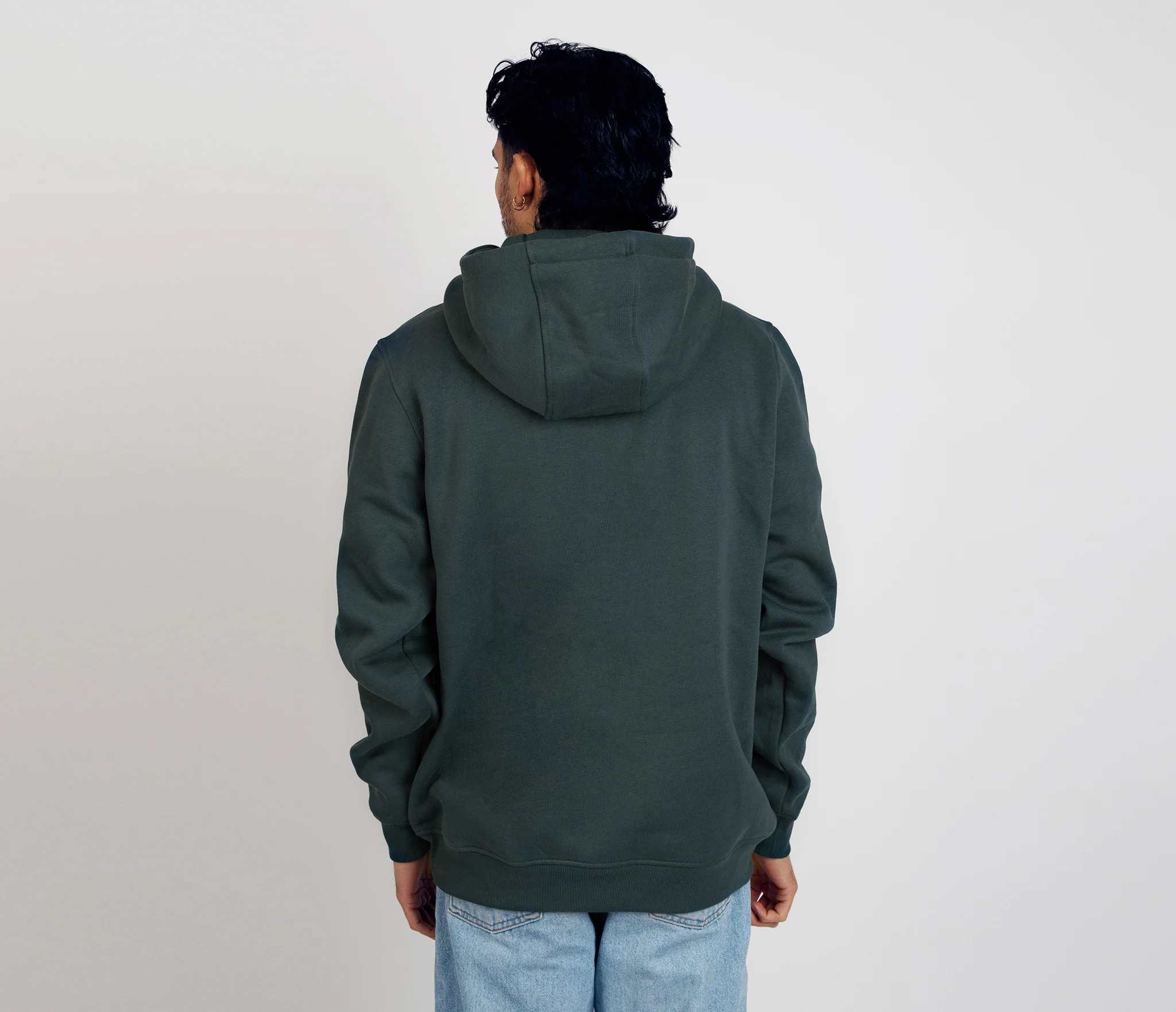 Snufkin Fishing Hoodie Unisex - Dunkelgrün